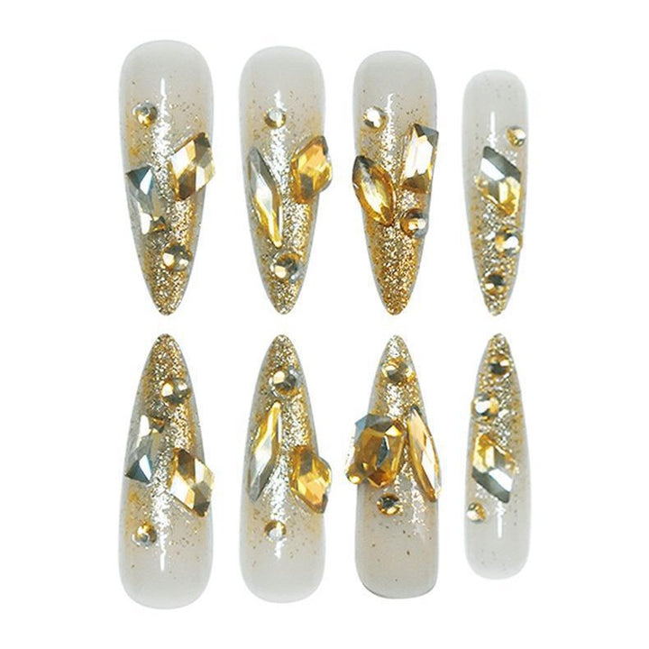 Glamorous Stiletto Press-On Nail Extensions Stornfield