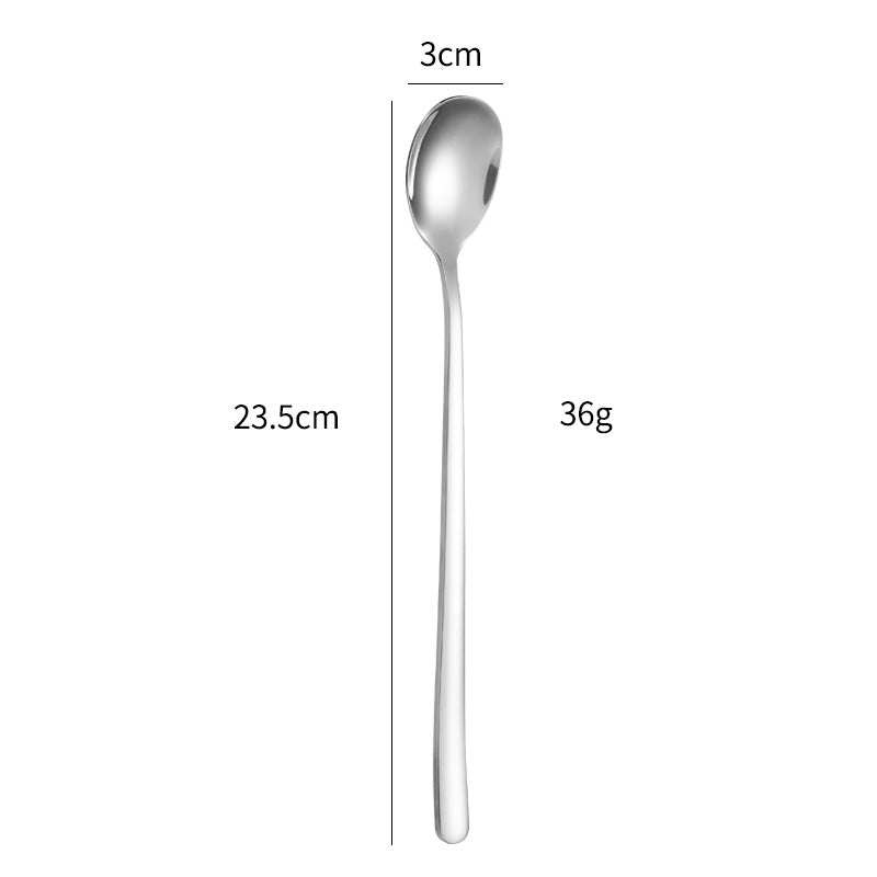More elegant and ergonomic dessert spoon made of high-quality stainless steel Stornfield