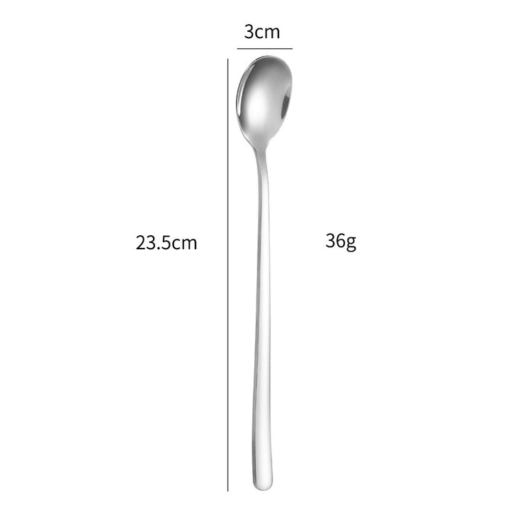 More elegant and ergonomic dessert spoon made of high-quality stainless steel Stornfield