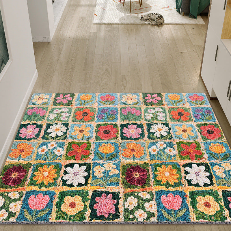 Floral Patchwork Area Rug Stornfield