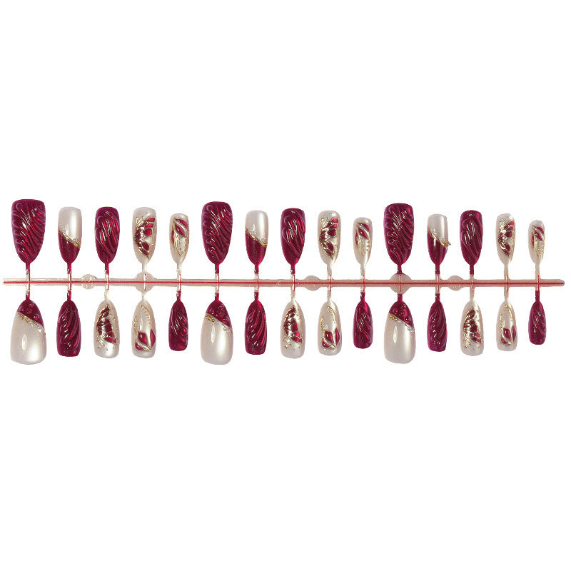 Artificial artificial nails with 3D decorations Stornfield
