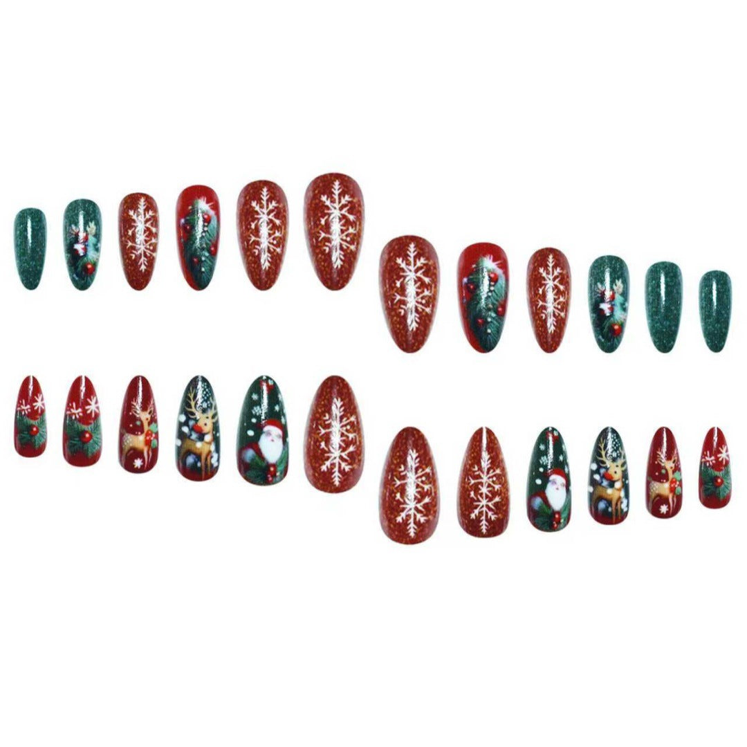 Holiday Themed Decorative Nail Art Stornfield