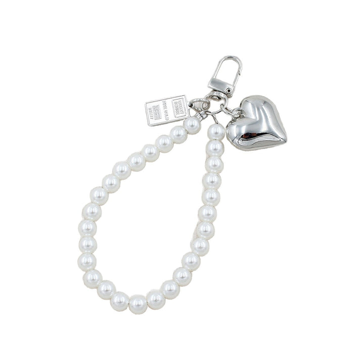 Elegant Pearl Beaded Keychain Stornfield