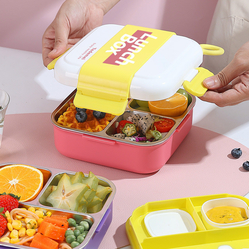 Versatile Multi-Compartment Bento Lunch Box