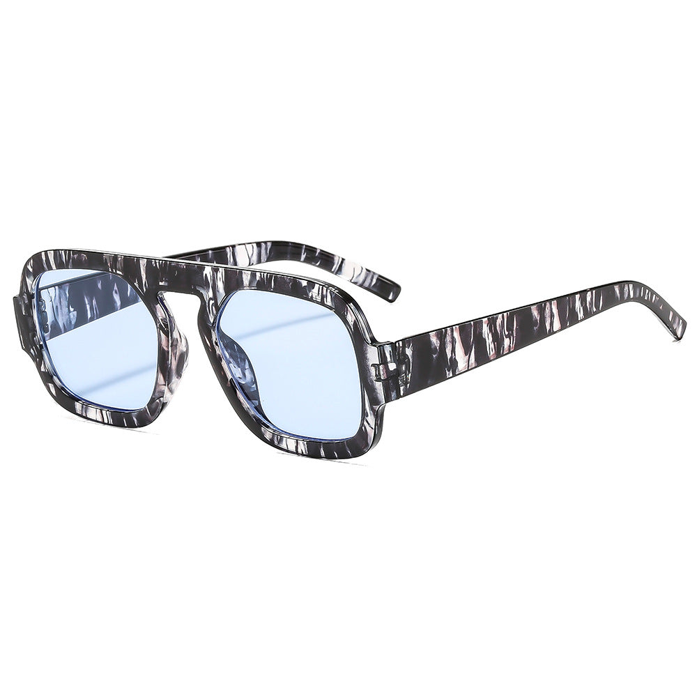 Men's Bold Retro-Inspired Square Sunglasses Stornfield
