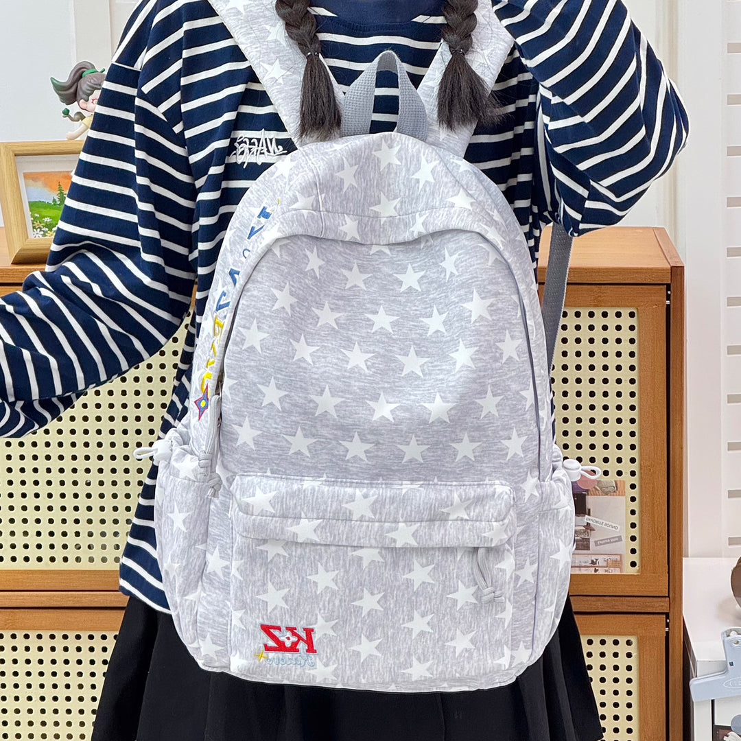 Star-Patterned Casual Backpack Stornfield 1791205225