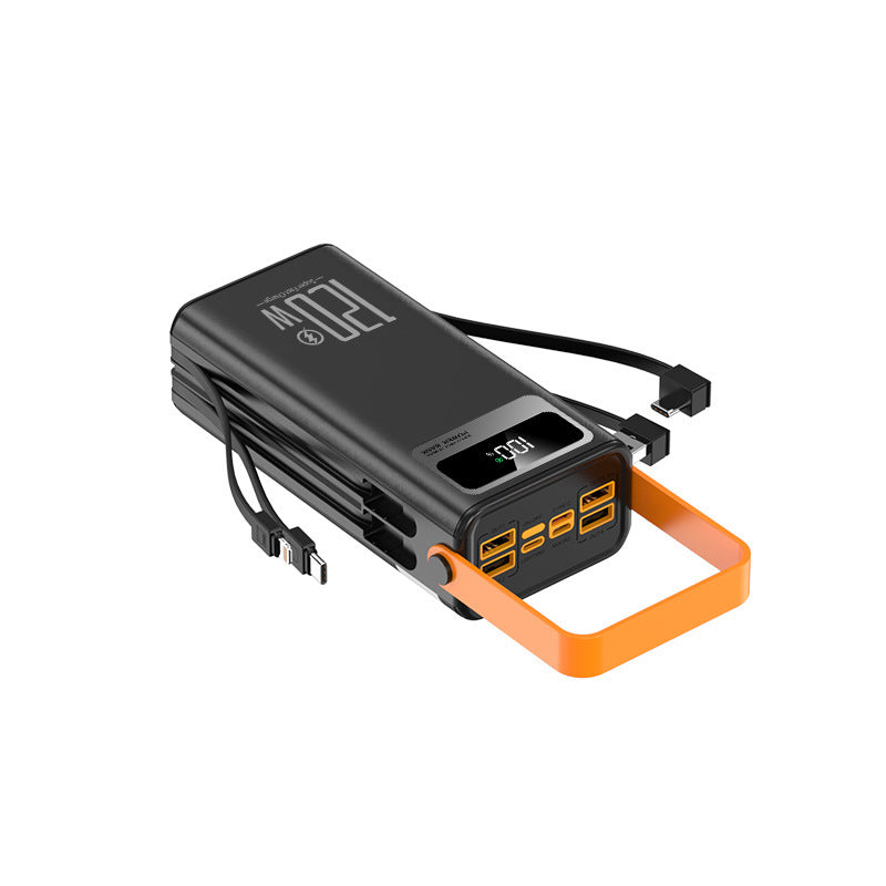 Portable power bank with multifunctional charging port and integrated fast charging technology Stornfield