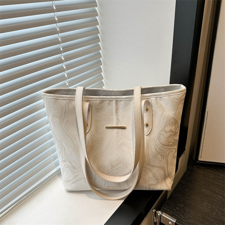 Stylish Marble Pattern Tote Bag Stornfield