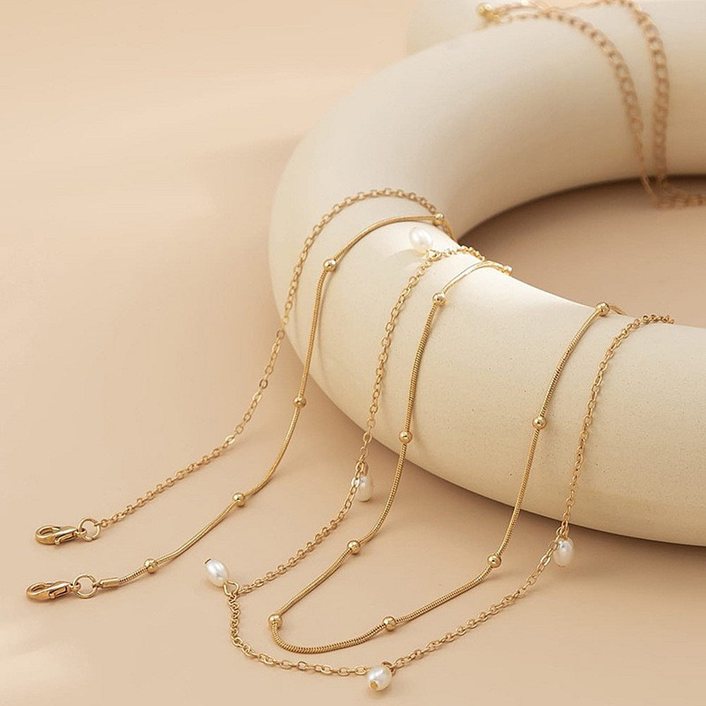 Elegant Layered Chain Necklace Stornfield