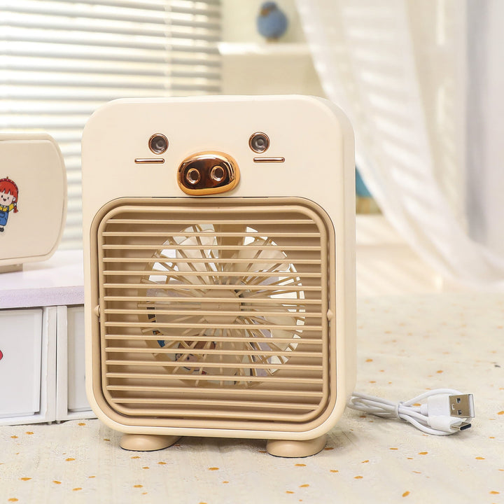 Women's Portable Mini Fan with Animal Design Stornfield