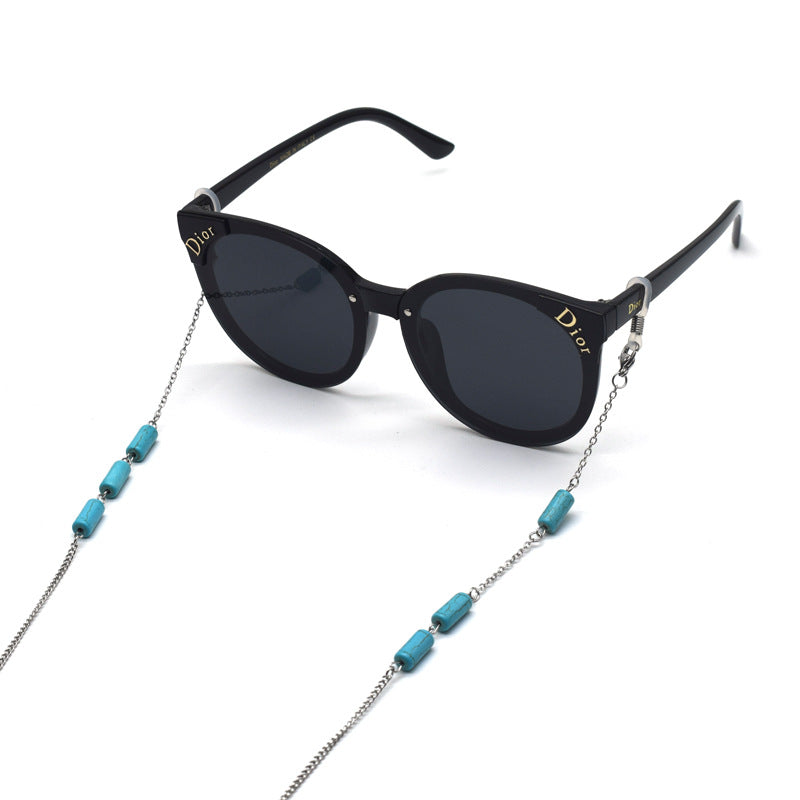 Gemstone-Decorated Eyewear Chain Stornfield
