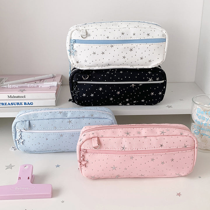Starry-Themed Pencil Case