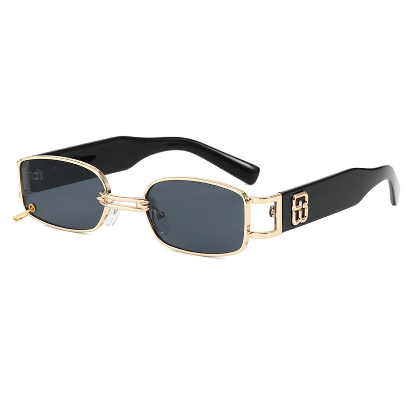 Fashionable sunglasses with unique rectangular frame Stornfield