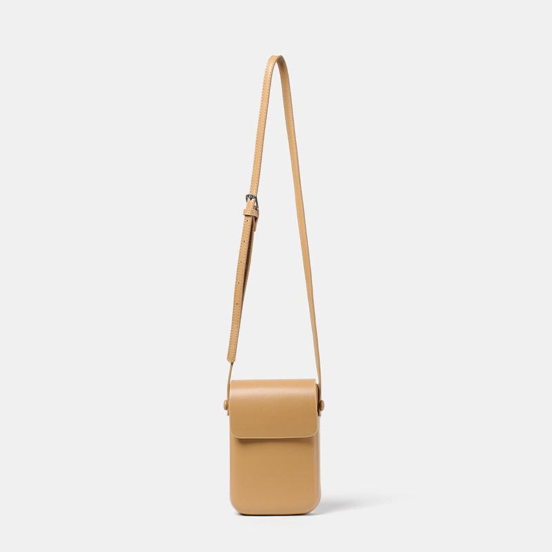 Compact Leather Crossbody Pouch Stornfield