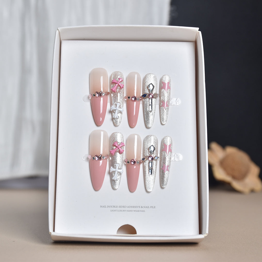 Luxury Themed Press-On Nail Designs Stornfield