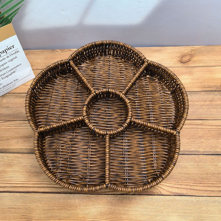 Women’s beef serving basket with four compartments Stornfield