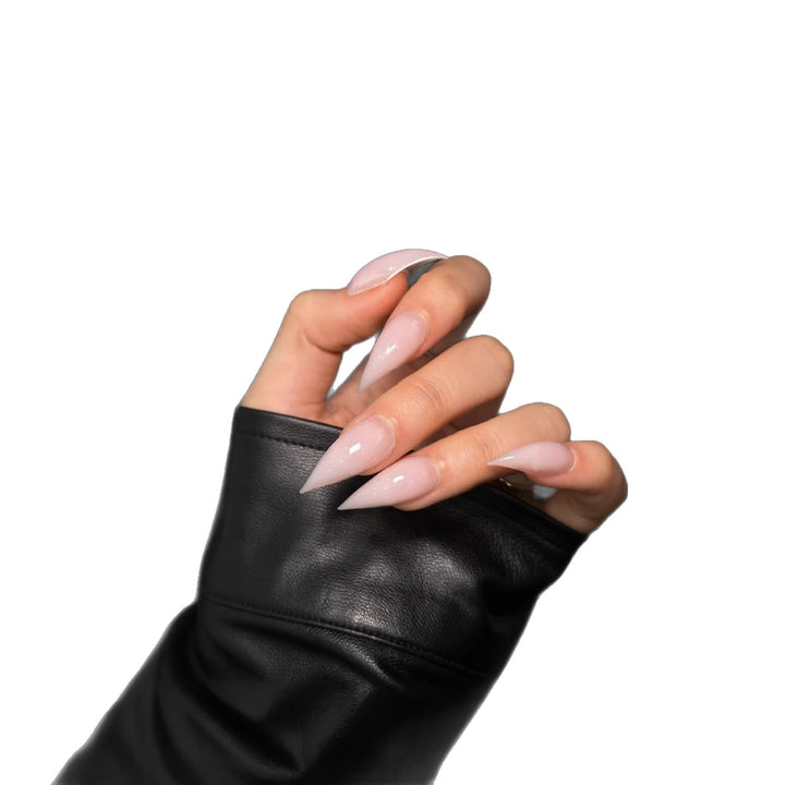 Elegant Press-On Stiletto Nail Enhancements