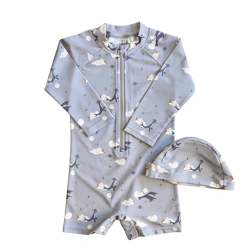 Long-Sleeve UV Protection Swim Suit Stornfield