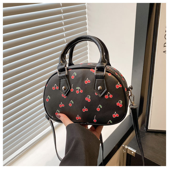 Playful Cherry Print Handbag Stornfield
