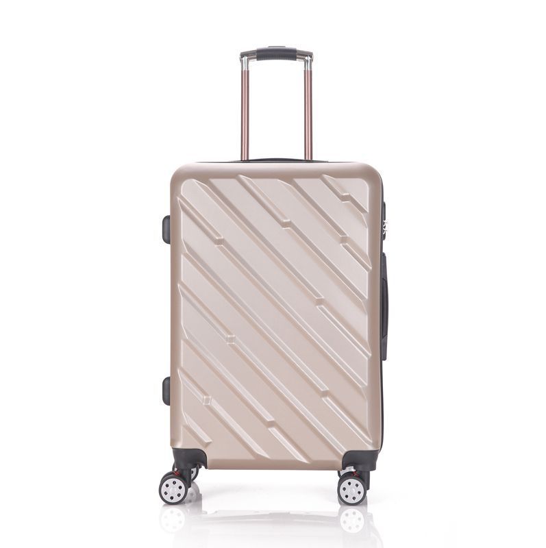 Unisex Durable Textured Hard Shell Rolling Suitcase Stornfield