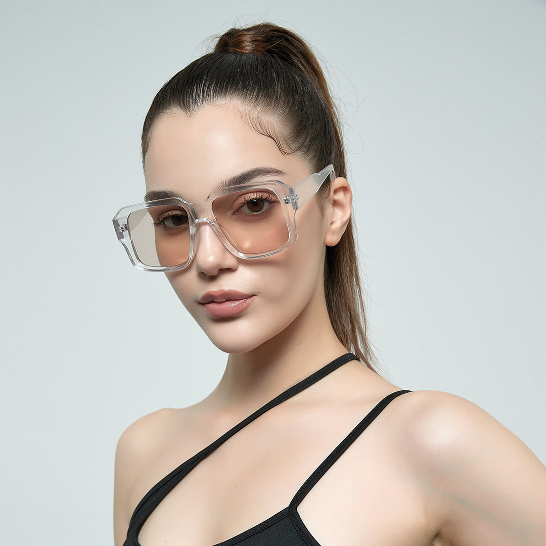 Women's stylish square sunglasses in modern tortoiseshell design Stornfield