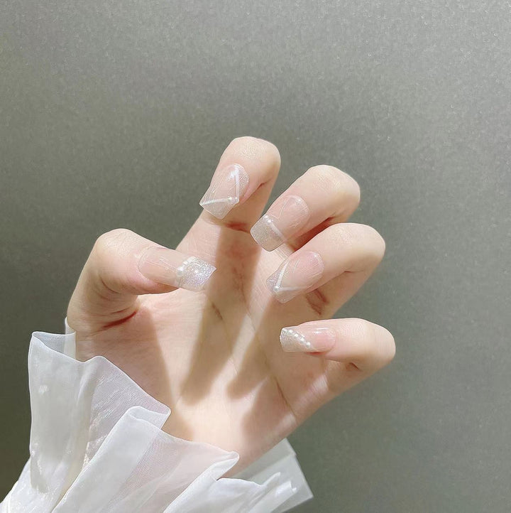 Elegant Press-On Nail Set Stornfield