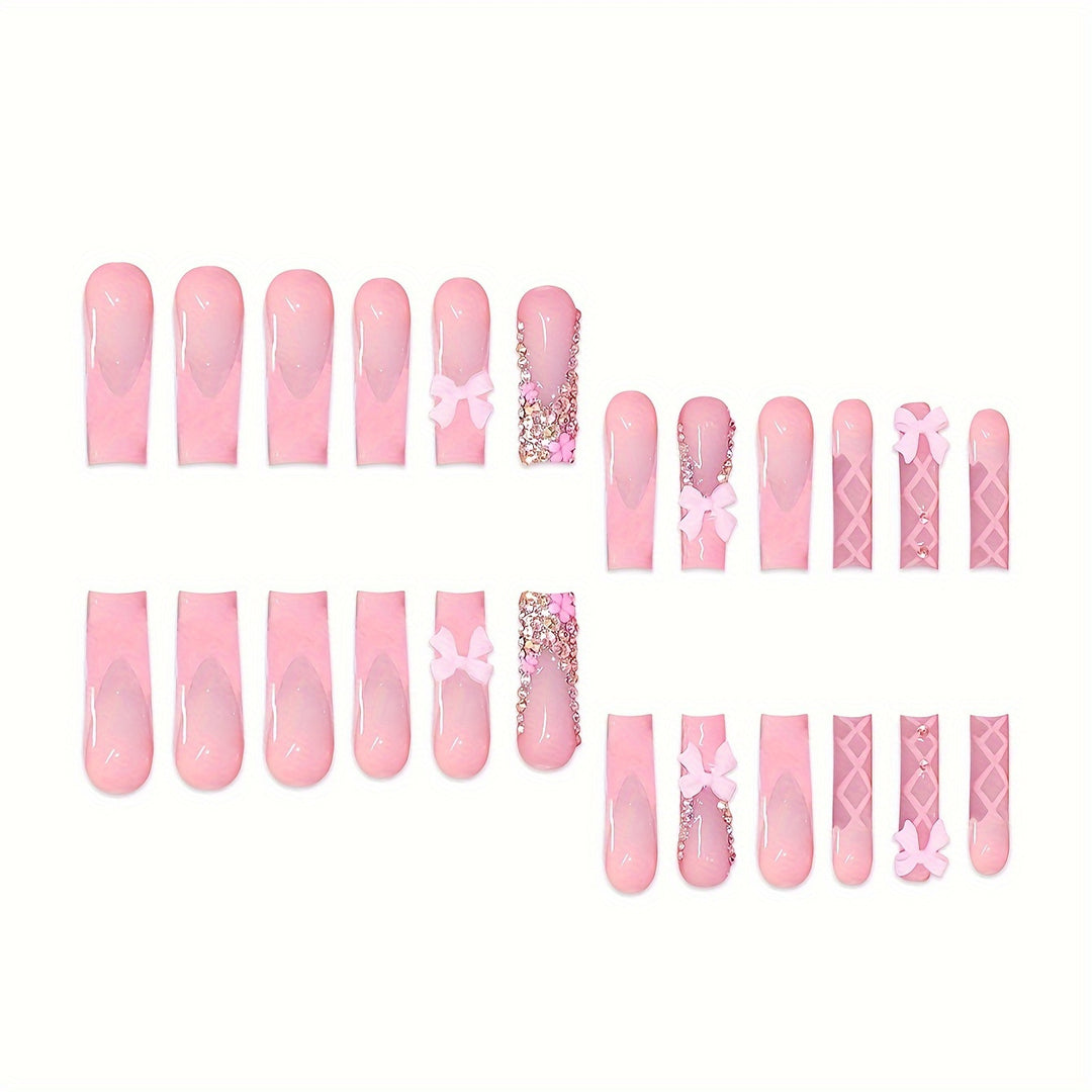 Decorative Press-On Nail Set Stornfield