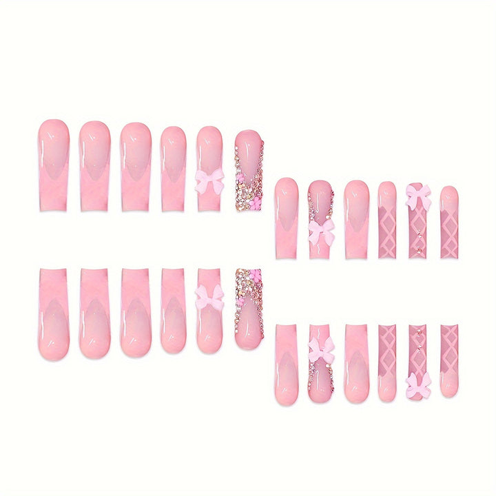 Decorative Press-On Nail Set Stornfield