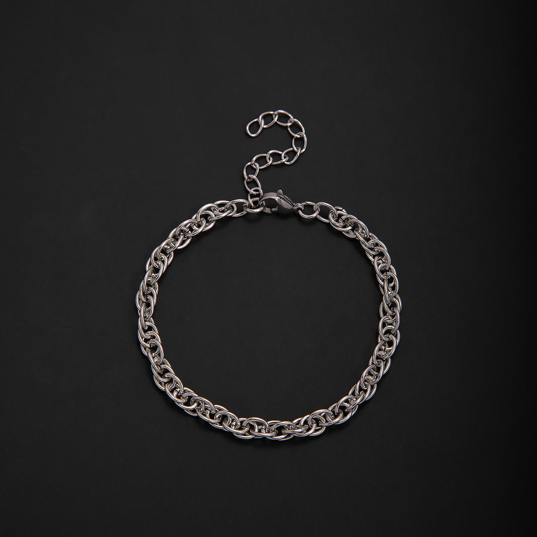 Textured Chain Link Bracelet Stornfield