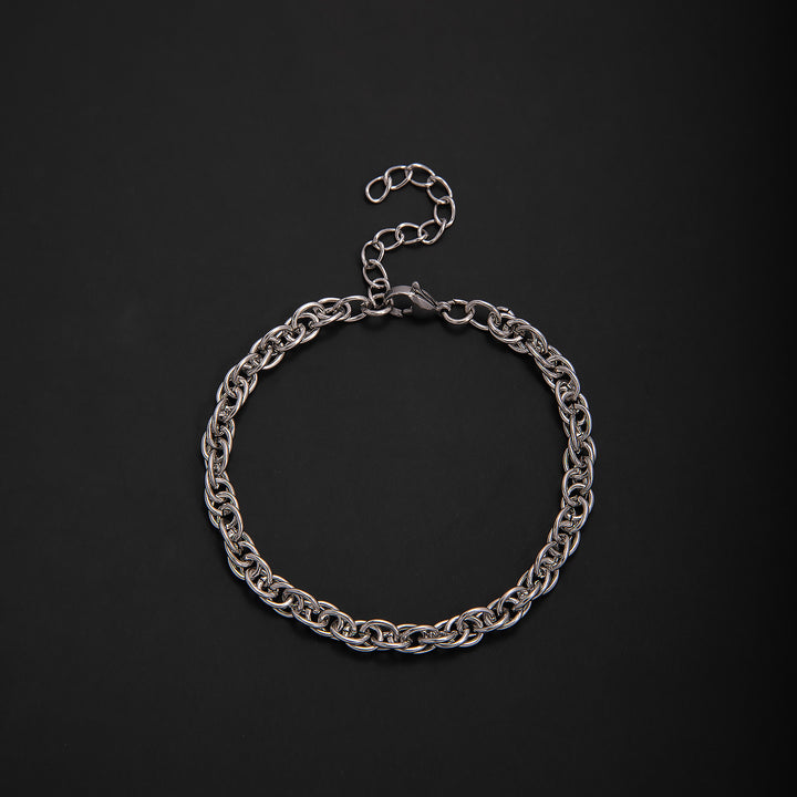 Textured Chain Link Bracelet Stornfield