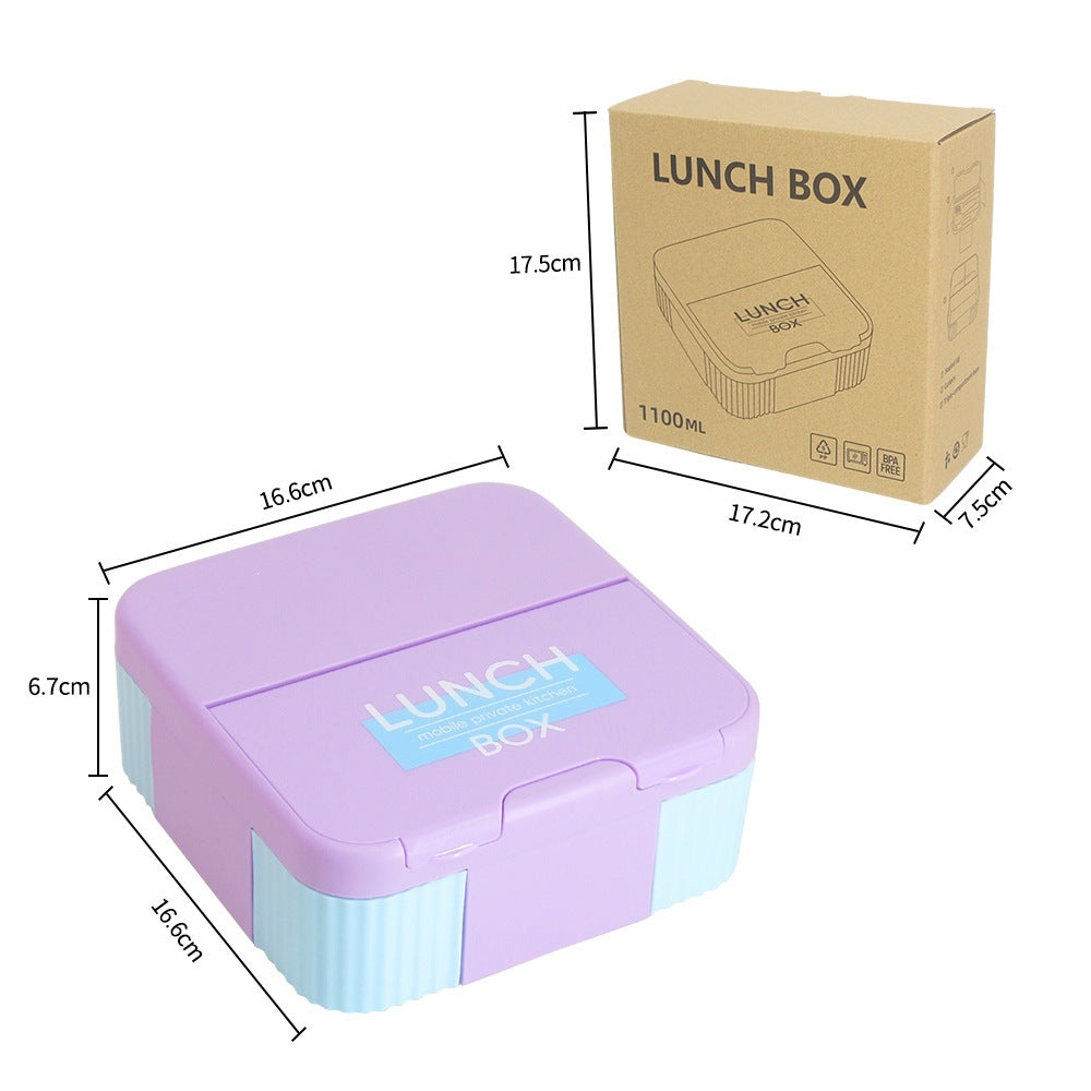 Portable Multi-Section Lunch Box