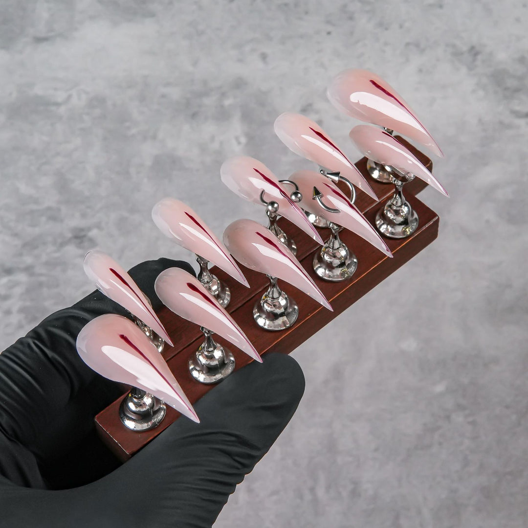 Sharp Stiletto Press-On Nail Enhancements