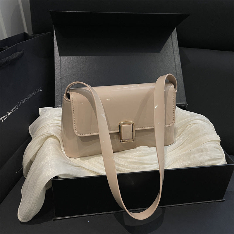 Elegant Patent Leather Handbag