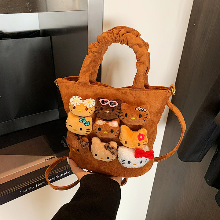 Cute Plush Character Handbag