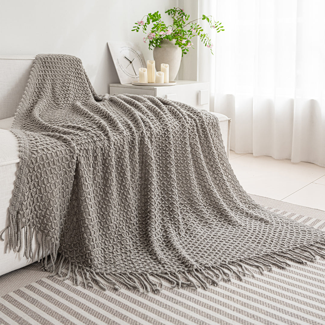 Home Decor Knit Throw Blanket