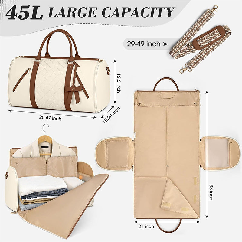 Elegant Travel Bag with Separate Suit Compartment Stornfield