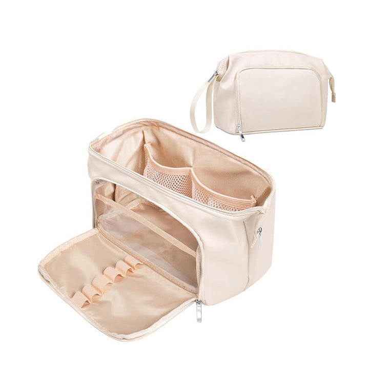 Cosmetic Organizer Bag with Adjustable Interior Compartment Stornfield