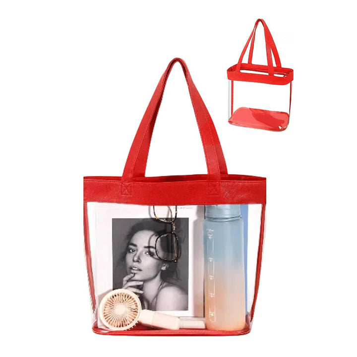 Transparent Shopping Bag in Modern Design Stornfield