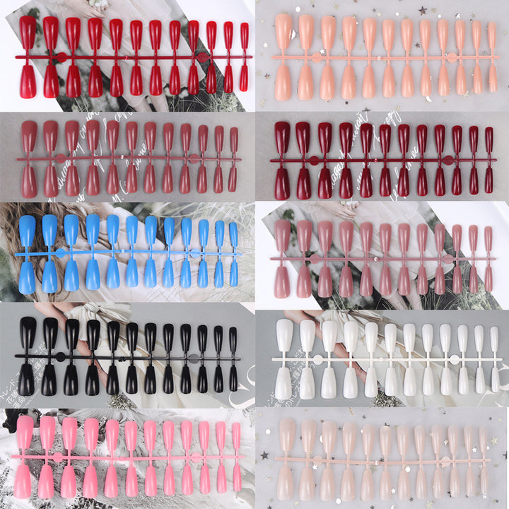 Natural Shape Press-On Nail Set Stornfield