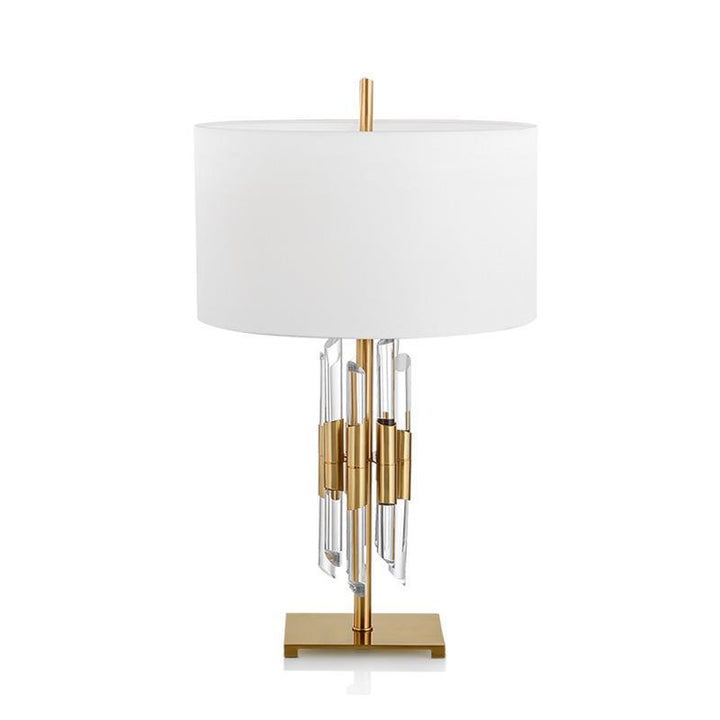 Modern Table Lamp with Elegant Sculptural Base