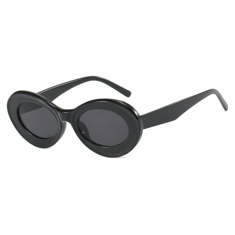 Women's oval sunglasses with modern lenses Stornfield