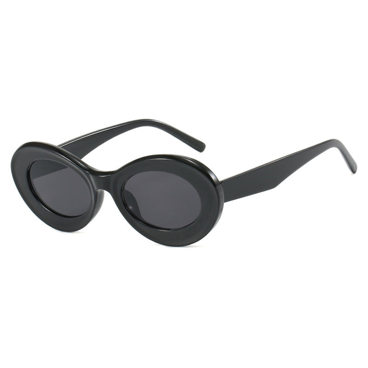 Women's oval sunglasses with modern lenses Stornfield