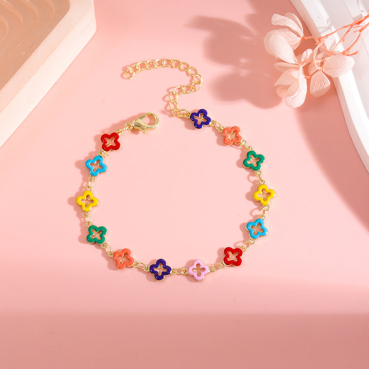 Colorful Star Charm Anklet Stornfield 1788164326