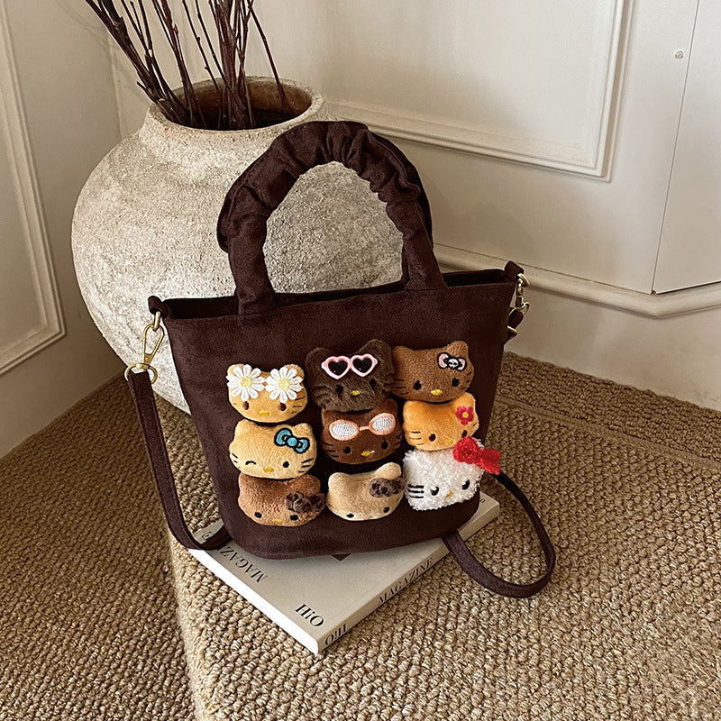 Cute Plush Character Handbag