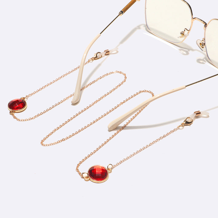 Elegant Gemstone Eyewear Chain Stornfield