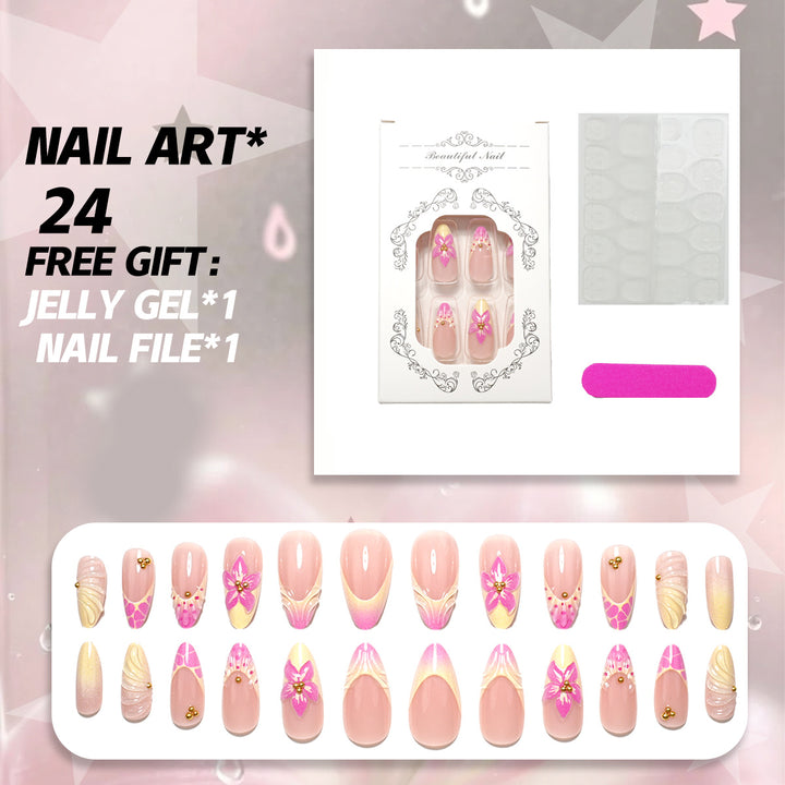 Premium Press-On Nail Art Kit