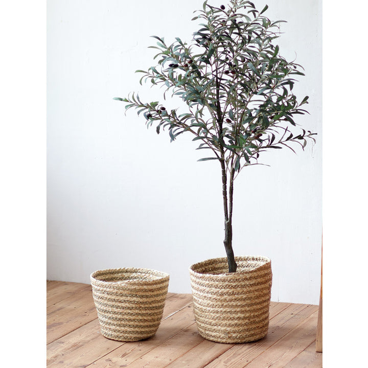 Natural decoration basket Stornfield