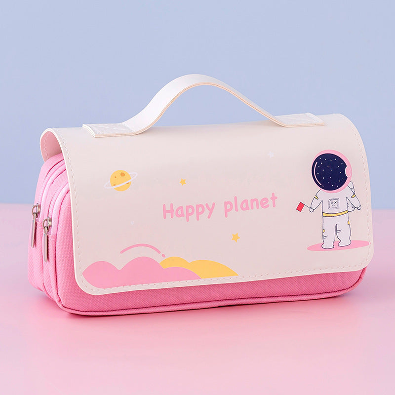 Stylish Astronaut-themed Pencil Case Stornfield