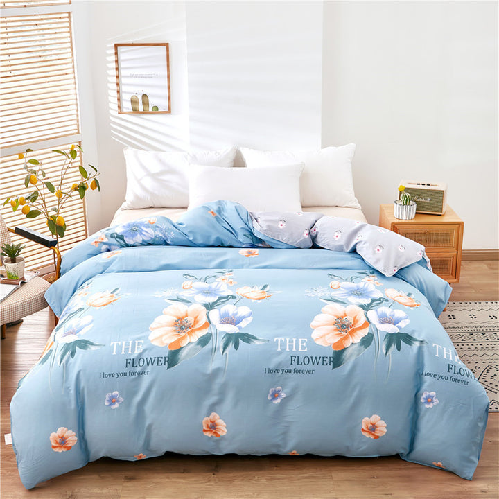 Elegant Floral Patterned Duvet Cover Set