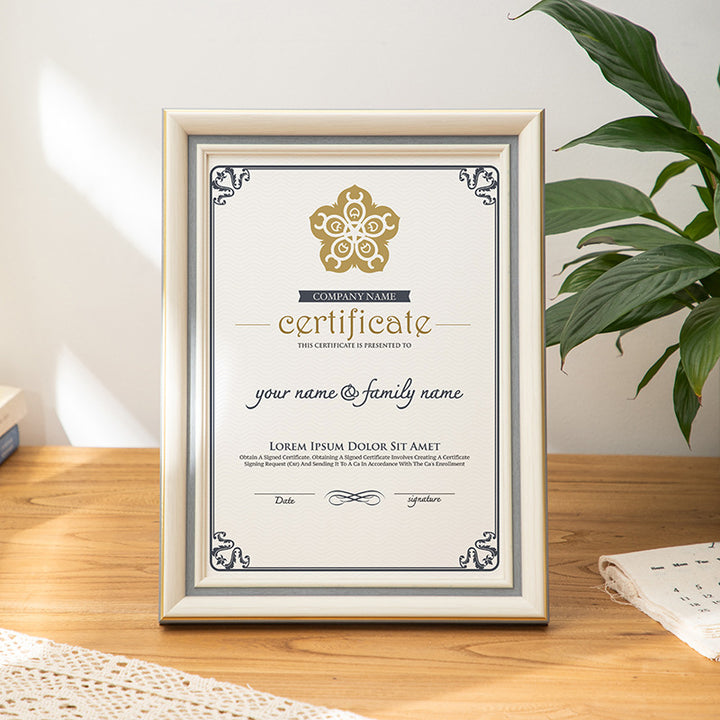 Elegant Wooden Tabletop Picture Frame